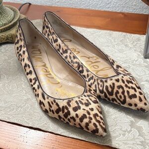 Sam Edelman Leopard Print Flats